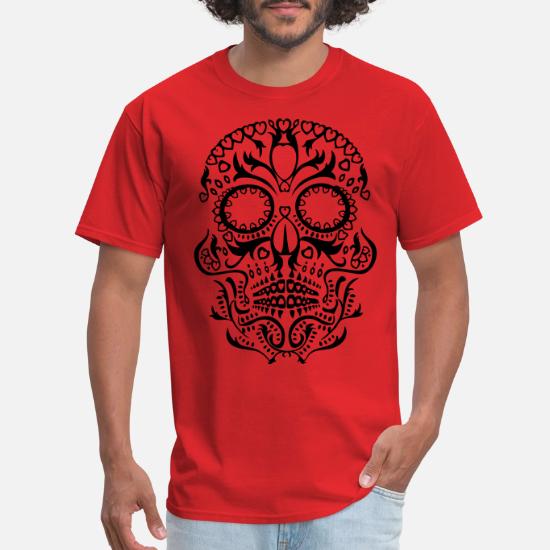 sugar skull shirts mens